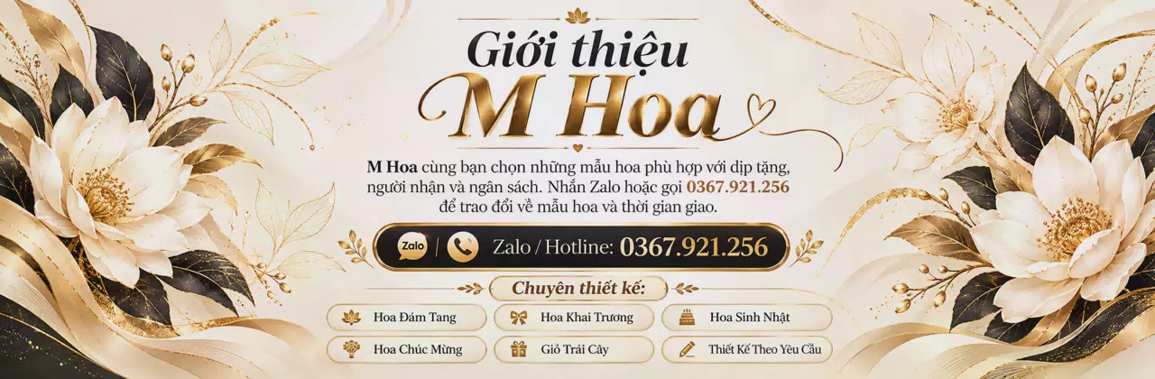 Ảnh bìa Shop hoa tươi Xã Tân Hoà Vĩnh Long - Chọn hoa gửi đúng tâm tình
